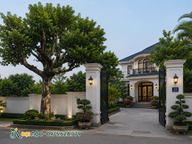 Trồng cây thị cổ thụ không chắn cửa nhà